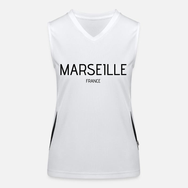 Marseille Débardeur respirant contrasté Femme