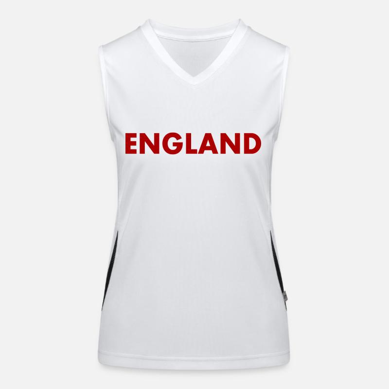 angleterre Débardeur respirant contrasté Femme