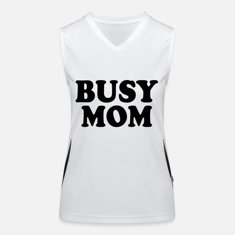 Busy mom Women's Functional Contrast Tank Top