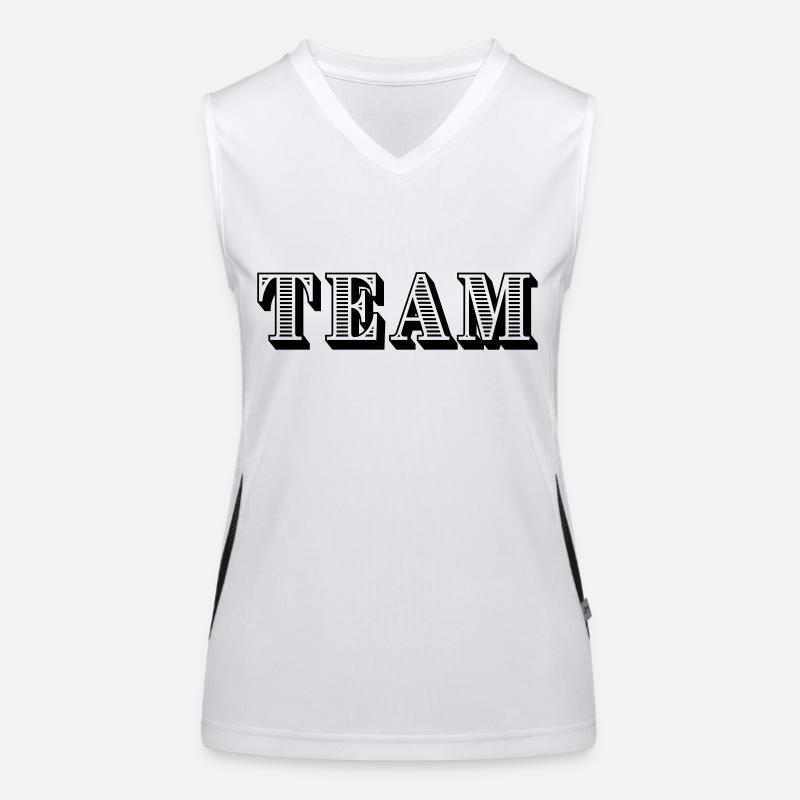 Team Funktionelles Kontrast-Tank Top für Frauen