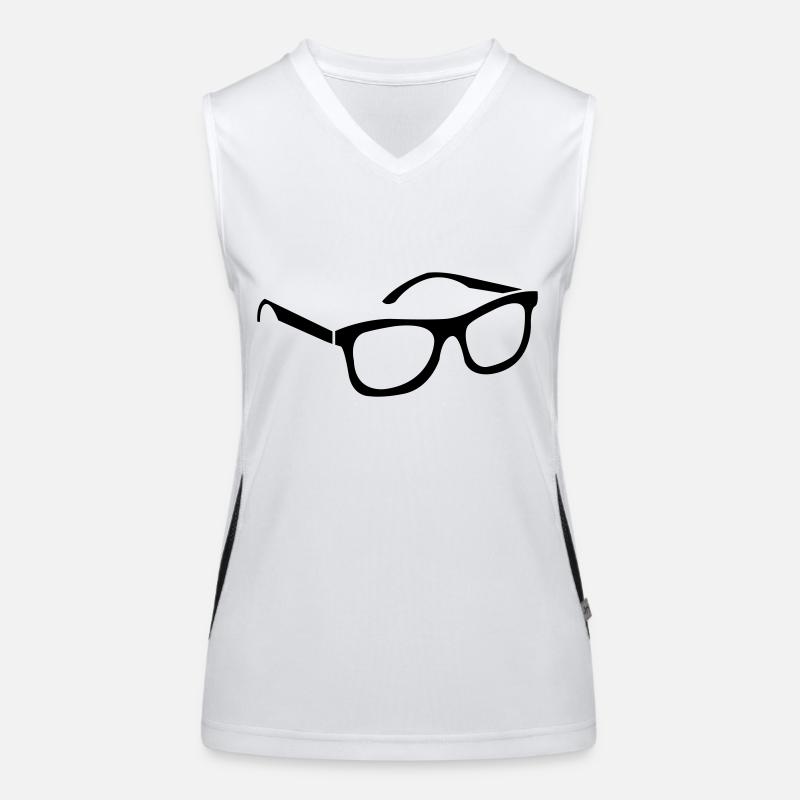 sonnenbrille Funktionelles Kontrast-Tank Top für Frauen