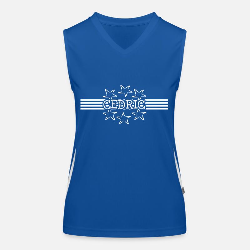 Cedric as a star Women's Functional Contrast Tank Top