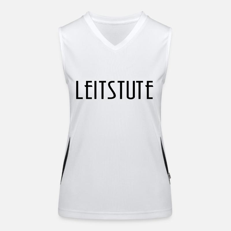 Leitstute Débardeur respirant contrasté Femme