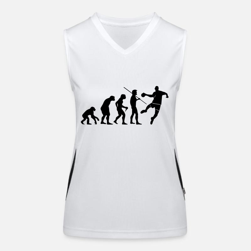 Handball Evolution Funktionelles Kontrast-Tank Top für Frauen