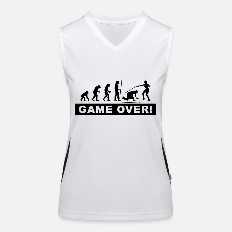 evolution_wedding4 Funktionelles Kontrast-Tank Top für Frauen