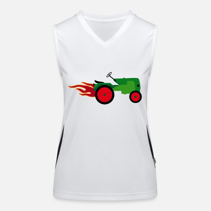 Trecker Funktionelles Kontrast-Tank Top für Frauen