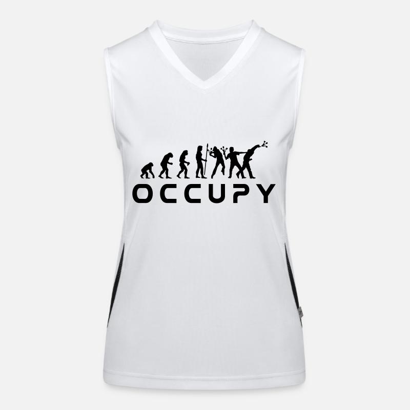 evolution_occupy Women's Functional Contrast Tank Top