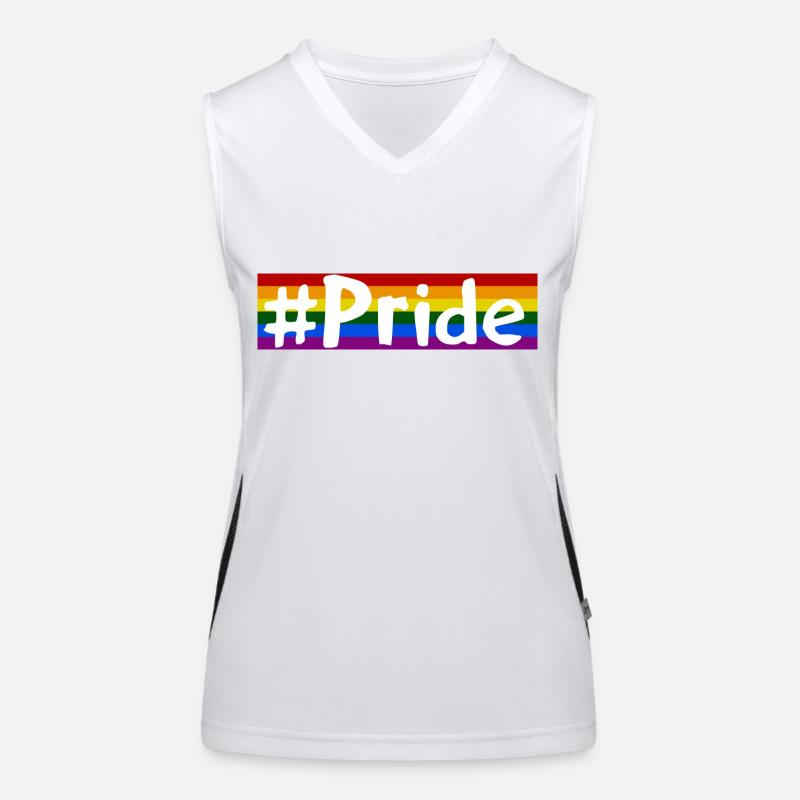 Pride Women's Functional Contrast Tank Top