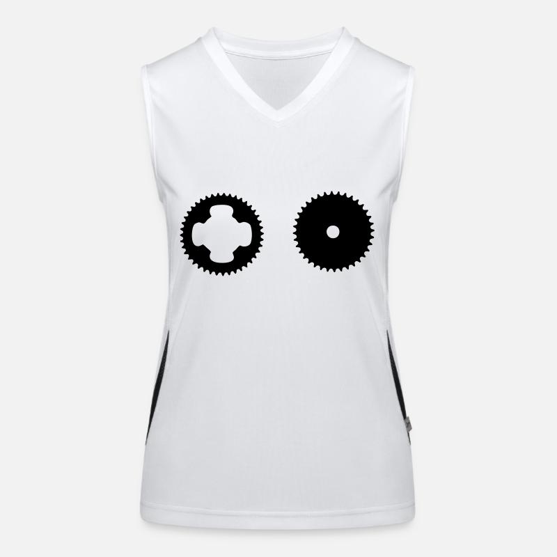 Chainring I Women's Functional Contrast Tank Top