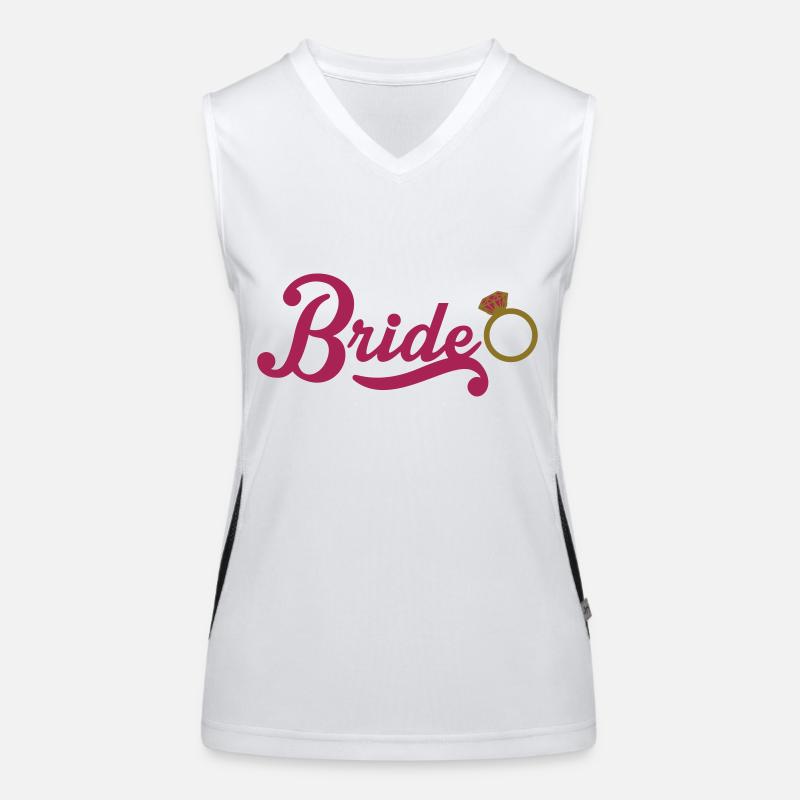 Bride Women's Functional Contrast Tank Top