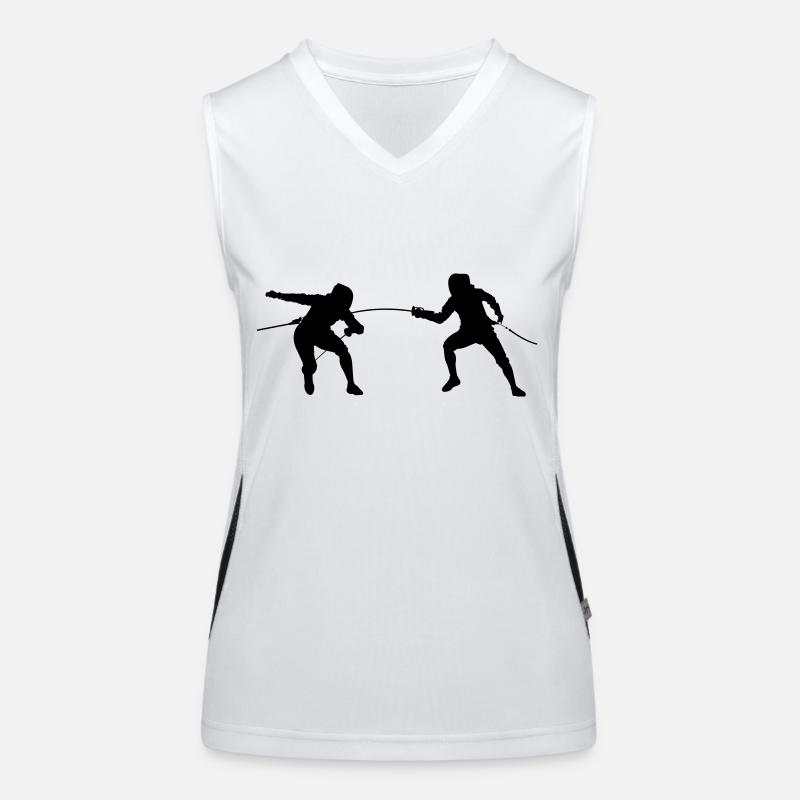 fencing fencing Women's Functional Contrast Tank Top
