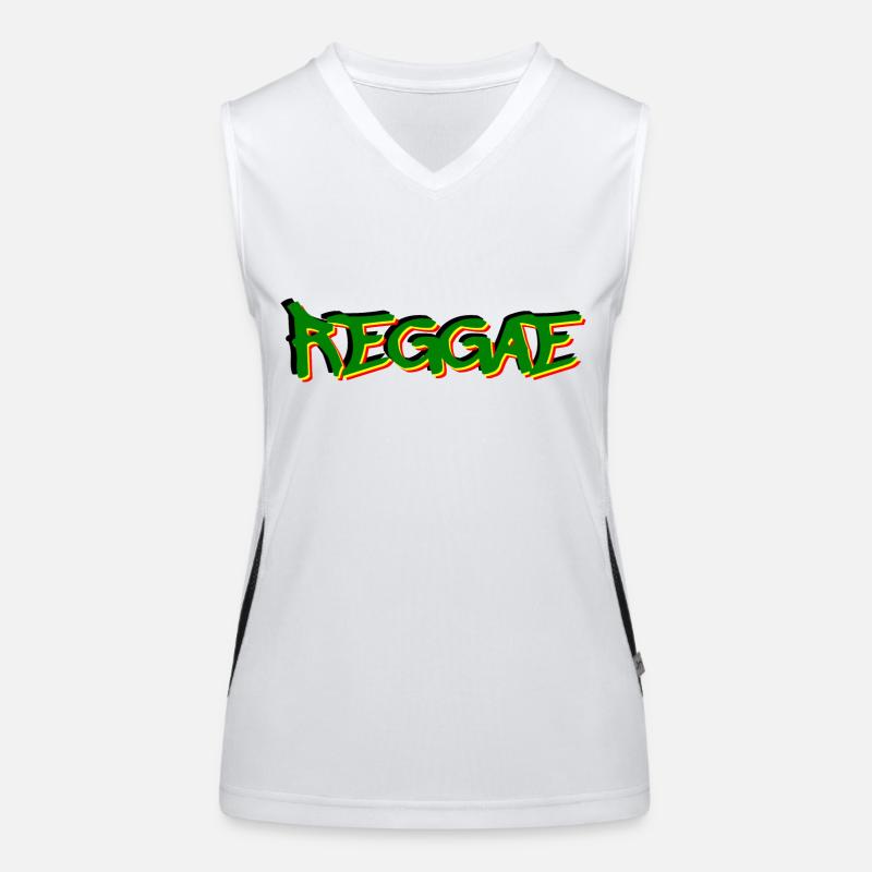 reggae Women's Functional Contrast Tank Top