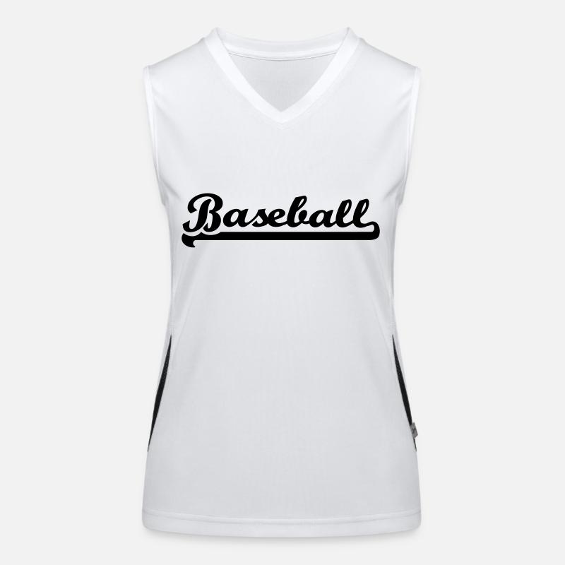 Baseball Débardeur respirant contrasté Femme