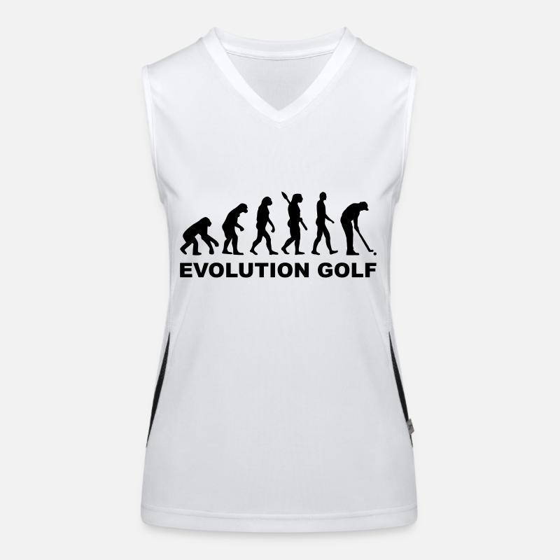 Evolution Golf Débardeur respirant contrasté Femme