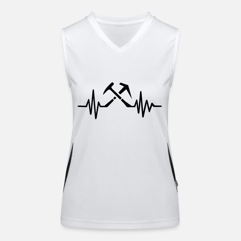 Dachdecker Funktionelles Kontrast-Tank Top für Frauen