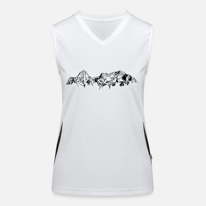 Totes Gebirge, Spitzmauer, Priel, Upper Austria Women's Functional Contrast Tank Top