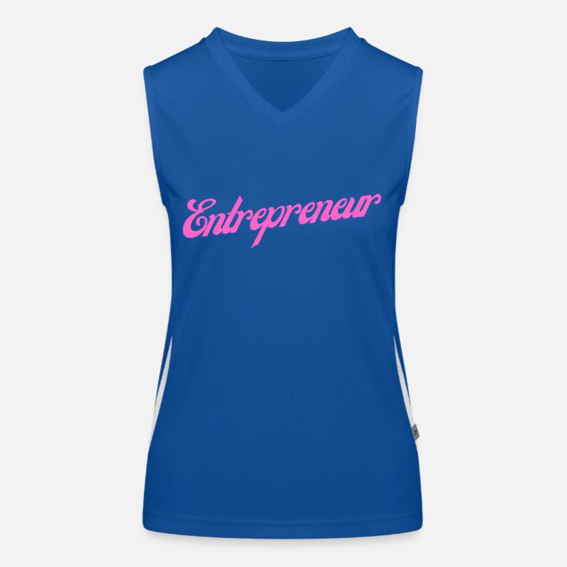 Entrepreneur Funktionelles Kontrast-Tank Top für Frauen