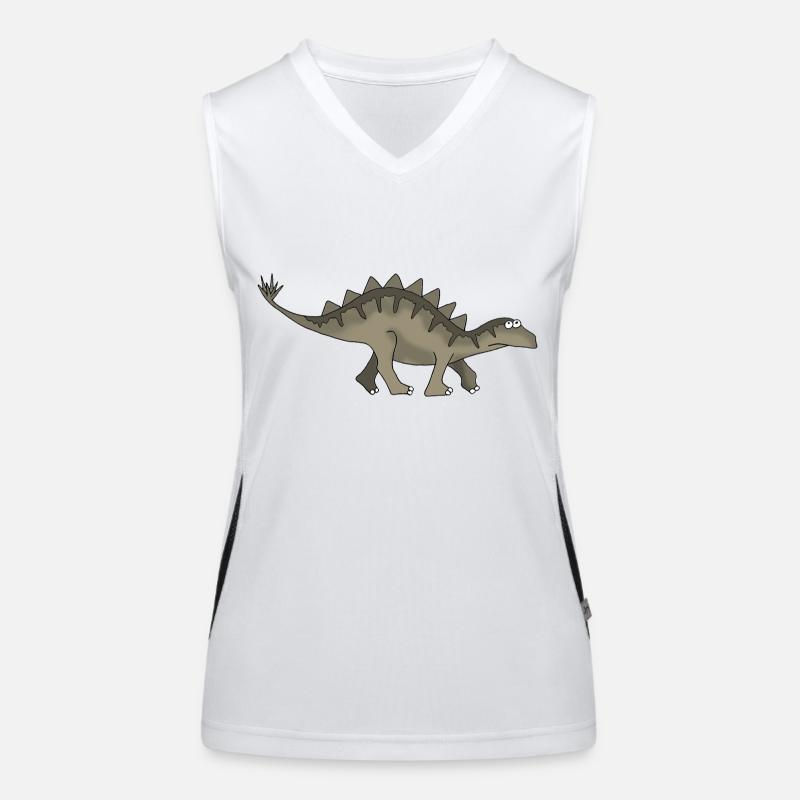 Dino 8 Funktionelles Kontrast-Tank Top für Frauen