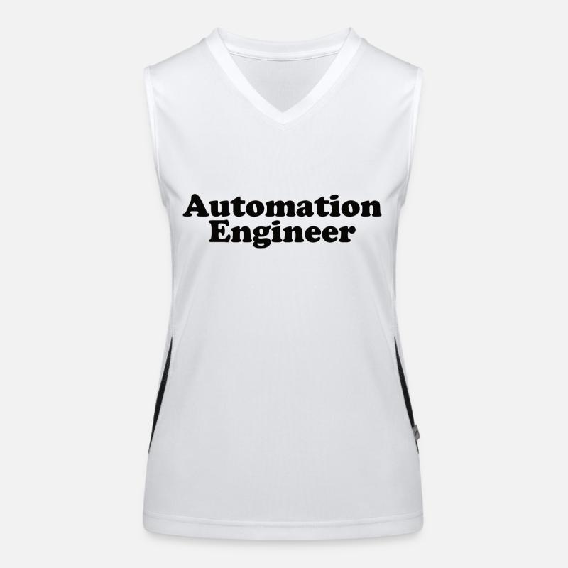 Automation Technician PLC Programmer Women's Functional Contrast Tank Top