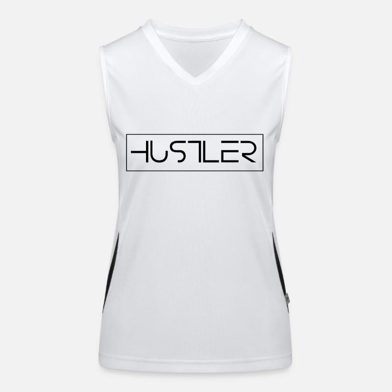 Hustler Dissolve frame Women's Functional Contrast Tank Top