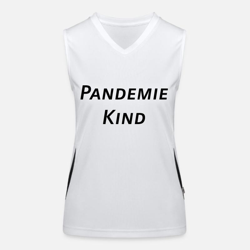 Pandemie Funktionelles Kontrast-Tank Top für Frauen