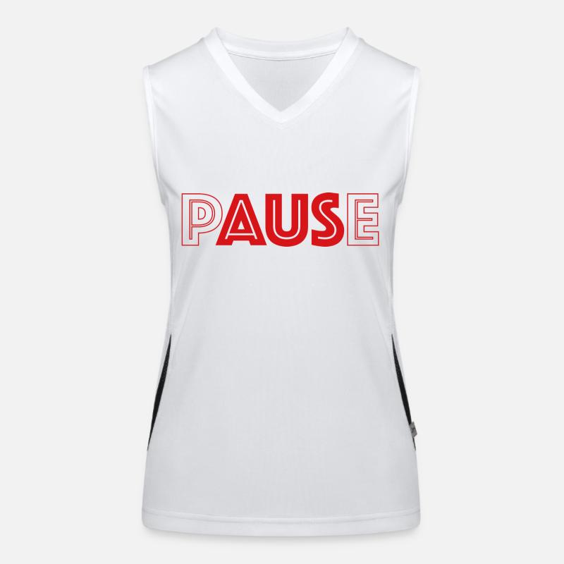 pAUSe Funktionelles Kontrast-Tank Top für Frauen