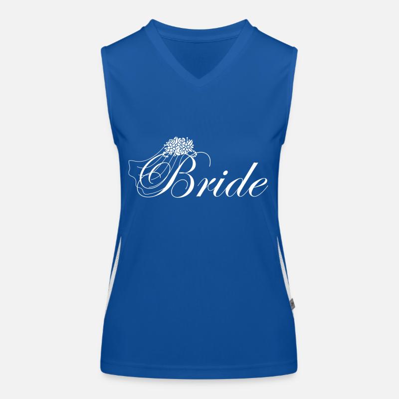 Bride - la mariée Débardeur respirant contrasté Femme
