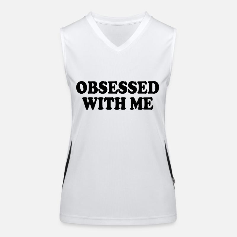 obsessed with me Women's Functional Contrast Tank Top