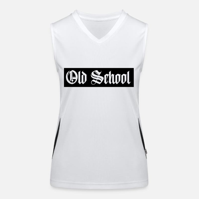 Vieille école Débardeur respirant contrasté Femme