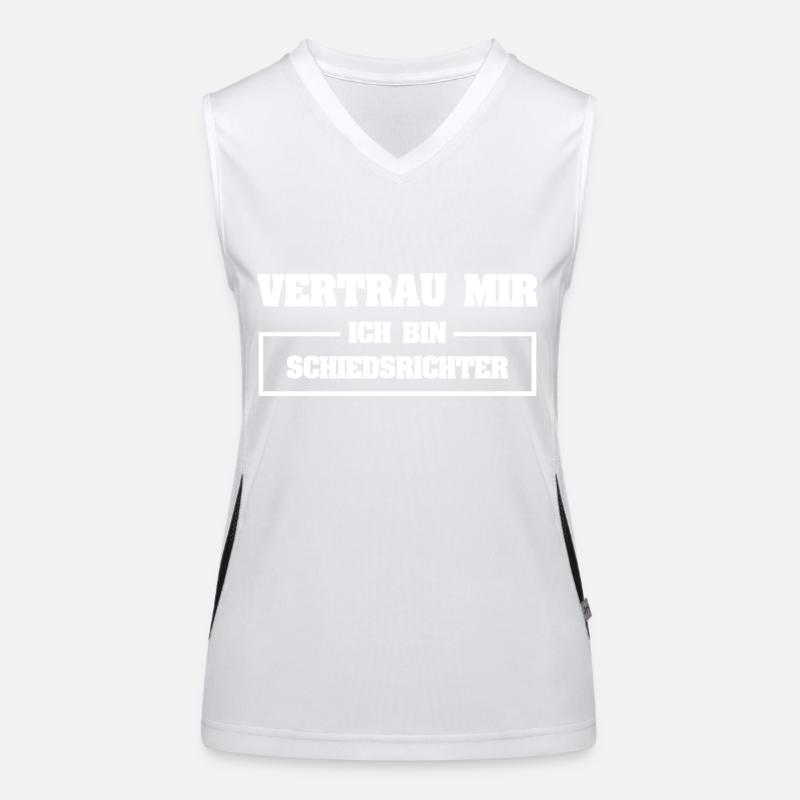 Referee Women's Functional Contrast Tank Top