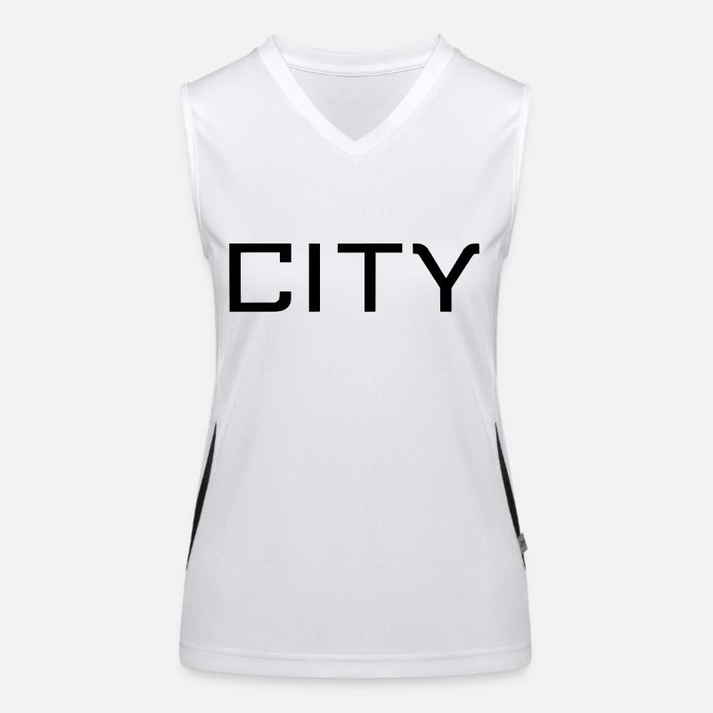 STADT Funktionelles Kontrast-Tank Top für Frauen
