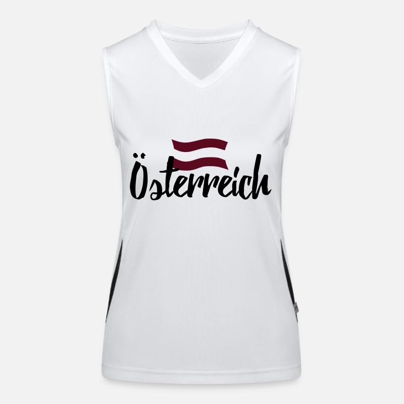 Austria Funktionelles Kontrast-Tank Top für Frauen