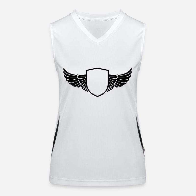 wings shield Débardeur respirant contrasté Femme