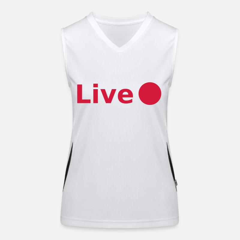 live Women's Functional Contrast Tank Top