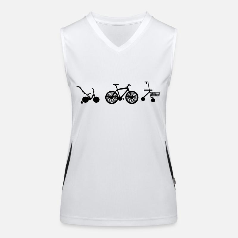 Rad Evolution Funktionelles Kontrast-Tank Top für Frauen