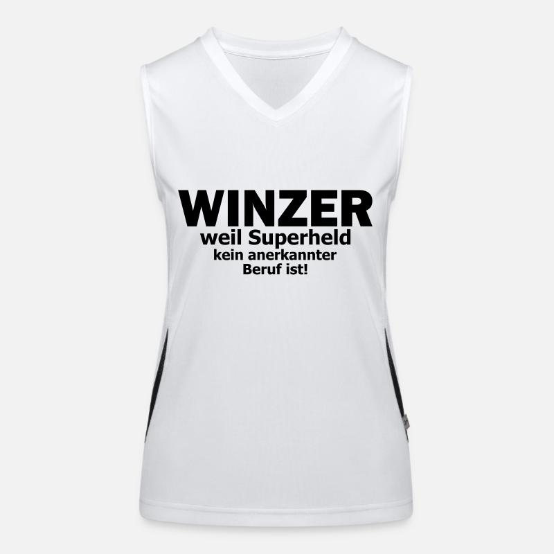 Winzer Funktionelles Kontrast-Tank Top für Frauen