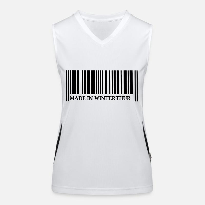 Made in Winterthur Funktionelles Kontrast-Tank Top für Frauen