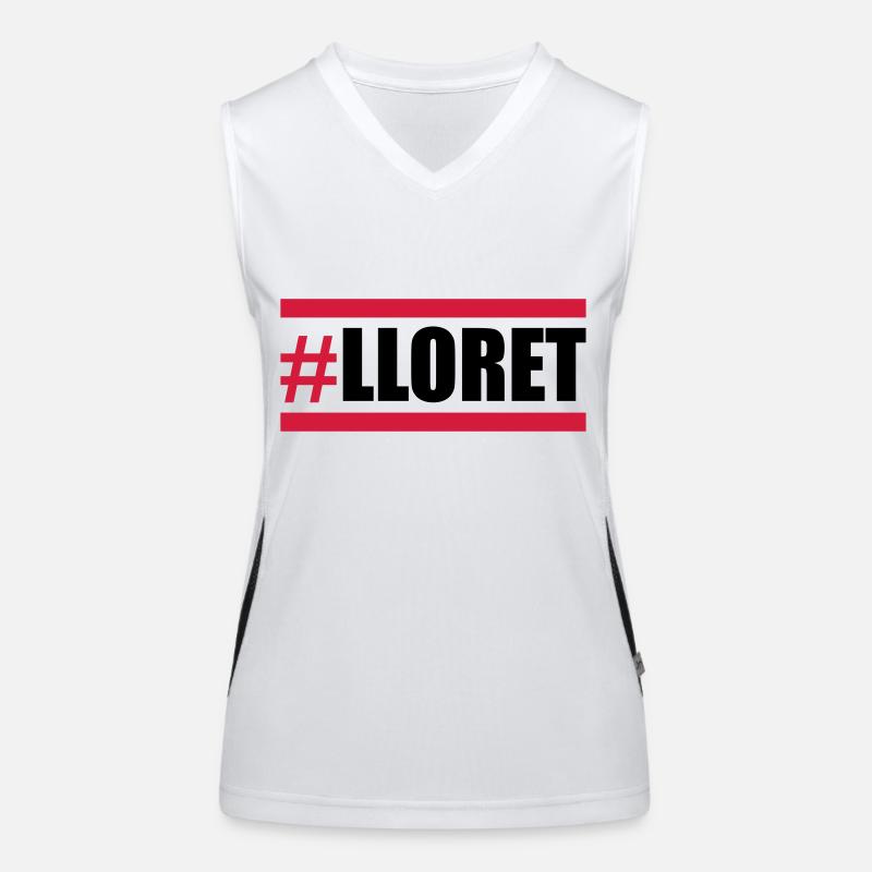 lloret design Funktionelles Kontrast-Tank Top für Frauen