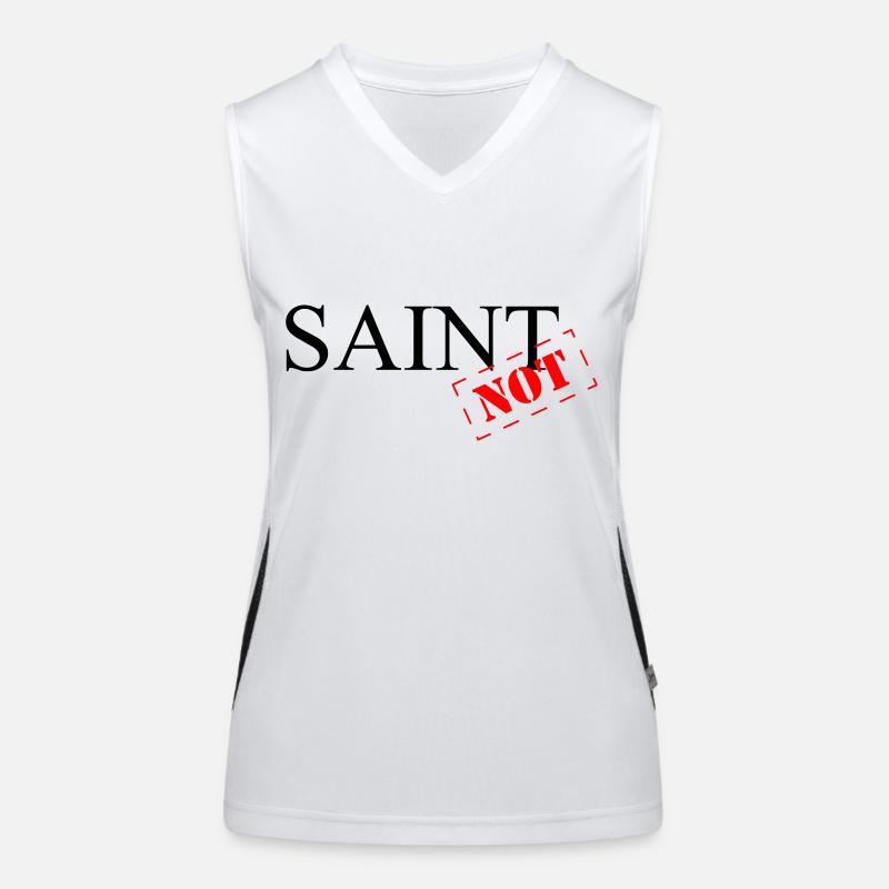 Saint Not Funktionelles Kontrast-Tank Top für Frauen