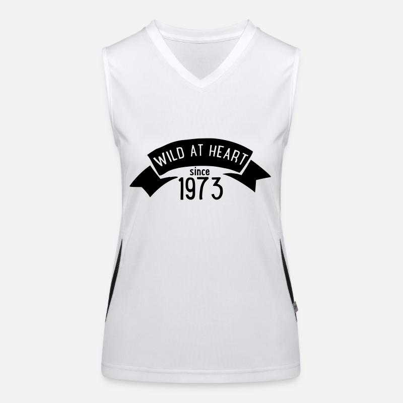 1973 Funktionelles Kontrast-Tank Top für Frauen