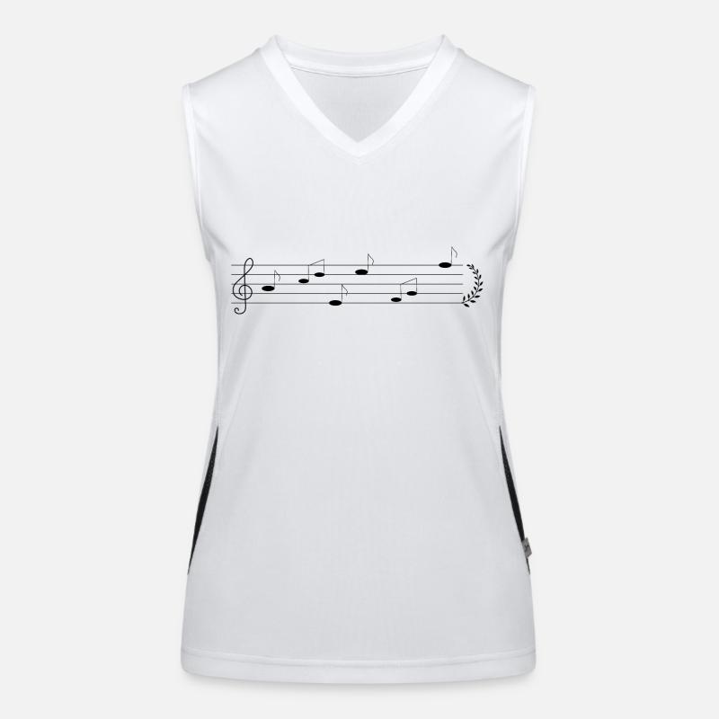 Son de ... Débardeur respirant contrasté Femme