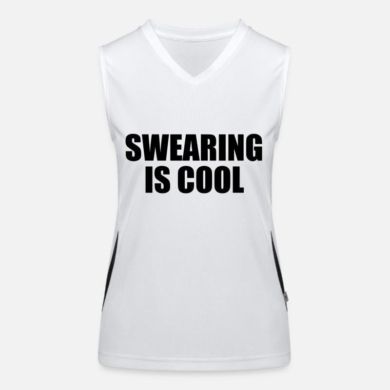 Jure, c’est cool Débardeur respirant contrasté Femme