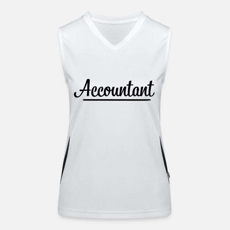 Comptable Débardeur respirant contrasté Femme