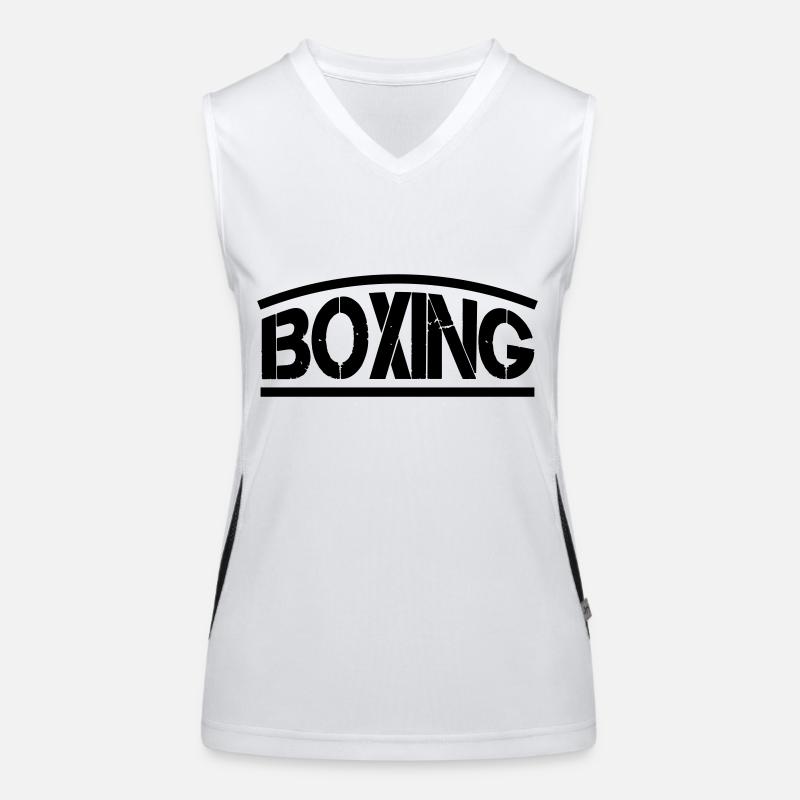 boxing boxen Funktionelles Kontrast-Tank Top für Frauen