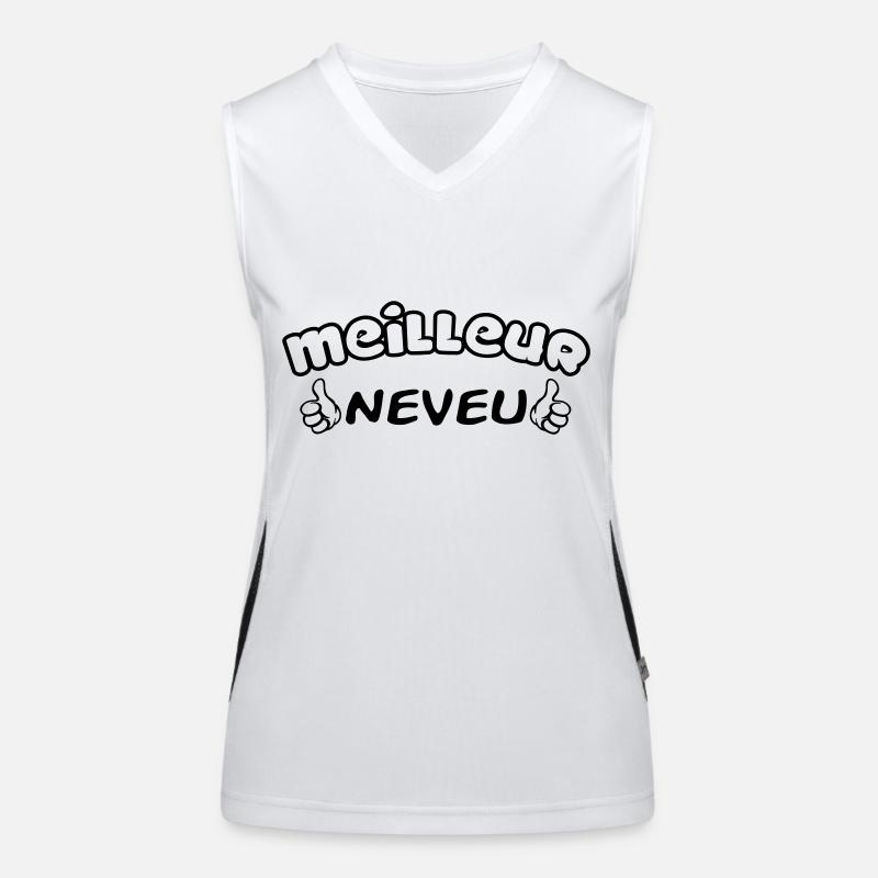 BEST NEPHEW Women's Functional Contrast Tank Top