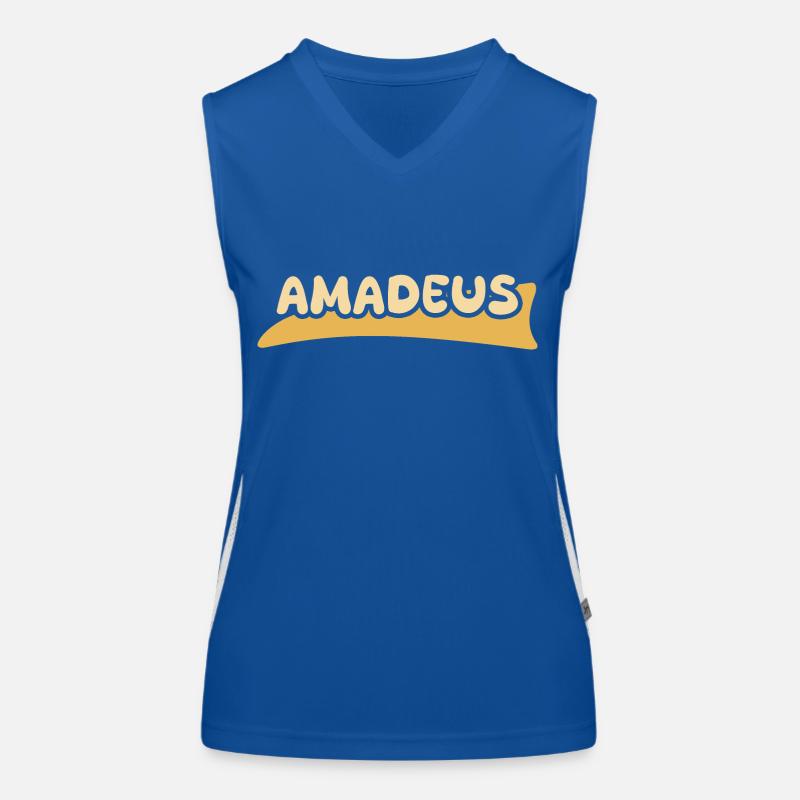 Prénom Amadeus Débardeur respirant contrasté Femme