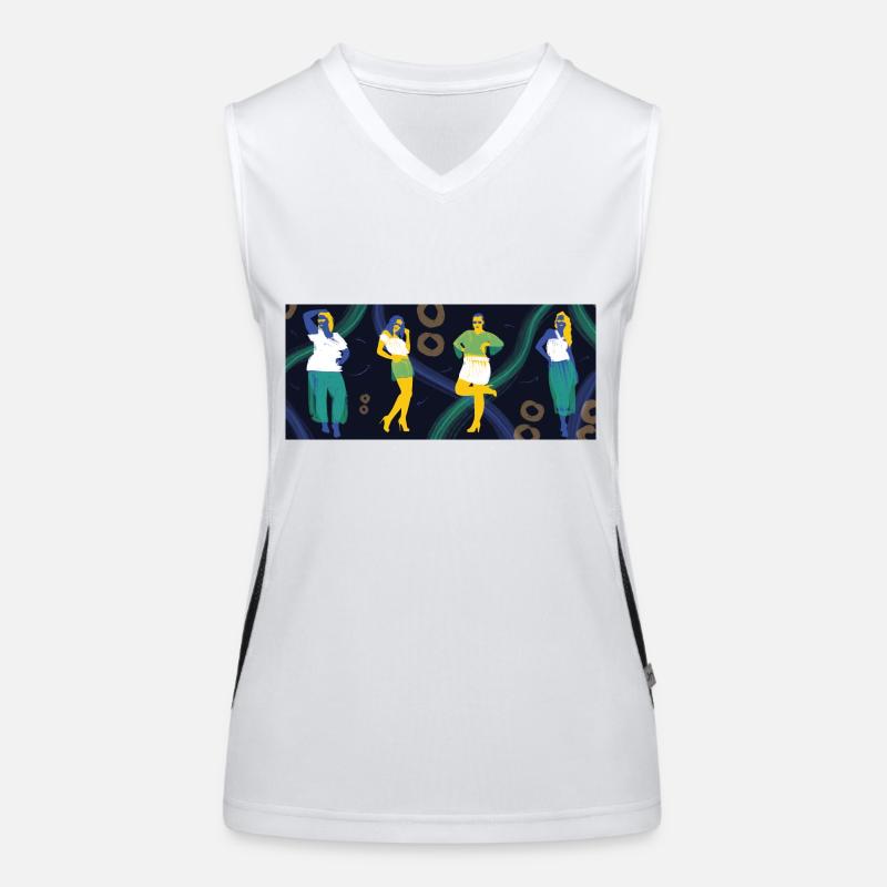 Zero waste Women's Functional Contrast Tank Top