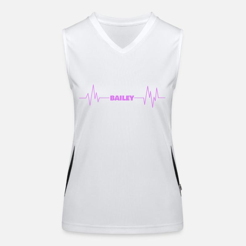 Vorname Bailey Funktionelles Kontrast-Tank Top für Frauen