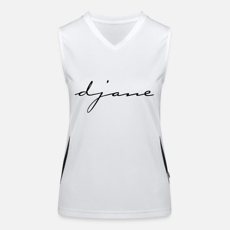 DJANE script Funktionelles Kontrast-Tank Top für Frauen