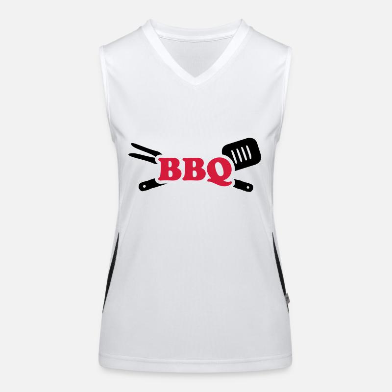 BBQ Women's Functional Contrast Tank Top